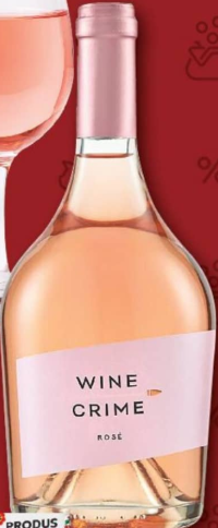 WINE CRIME Вино розовое / белое сухое 0,75 л