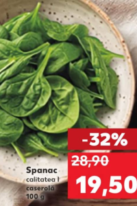 Spanac caserolă 100 g