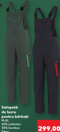 Parkside Рабочий комбинезон для мужчин M-XL 1 шт.