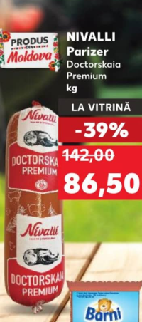Nivalli Parizer Doctorskaia Premium kg