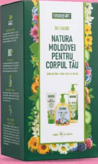 Cosmeplant Set Cadou Natura Moldovei (Săpun lichid + gel de duș + cremă mâini)