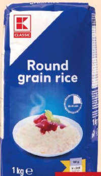 K-Classic Рис круглозерный 1 кг