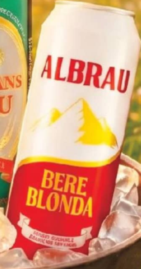 Albrau Светлое пиво 4,5% алкоголь 0,5 л