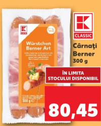 K-Classic Cârnați Berner 300 g
