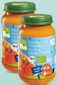 K-Bio Пюре из моркови с картофелем и говядиной 190 г