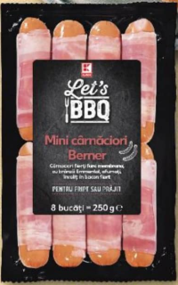 Let's BBQ Mini cârnăciori Berner 250 g