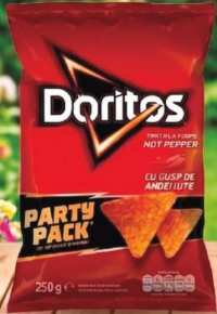 Doritos Начо со вкусом сыра / острый перец 160г