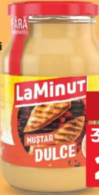 La Minut Barosanu' Горчица сладкая/столовая 425 г