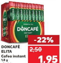 DONCAFÉ ELITA Кофе растворимый 1,8 г пакетик