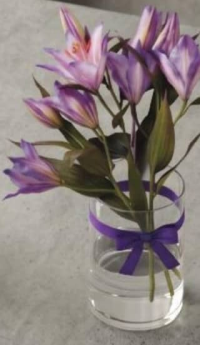 Букет цветных лилий 3 ветки высота растения 50 см шт