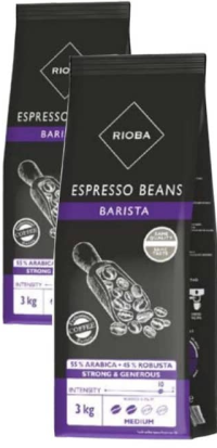 Rioba BARISTA Кофе в зернах 3кг (1 штука)