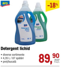 aro Detergent lichid 4.35 L