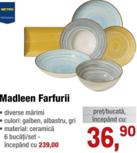 METRO PROFESSIONAL Madleen Тарелки керамические