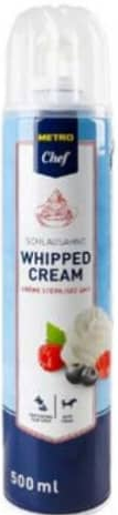 Metro Chef Smântână dulce spray 500 ml