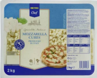 Metro Chef Моцарелла соломка/кубики 2 кг