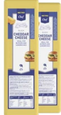 Metro Chef Сыр Чеддер цена/кг