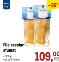 Metro Chef File escolar afumat 300g