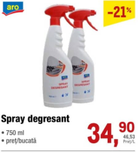 aro Spray degresant 750 ml