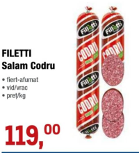 Filetti Колбаса Codru