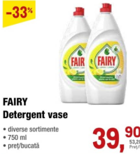 FAIRY Detergent vase 750 ml