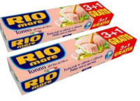 RIO MARE Тунец кусочками 4 x 80г