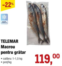 TELEMAR Скумбрия для гриля