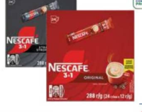 Кофейный напиток NESCAFE 3 в 1 в ассортименте 24 пакетика x 12 г