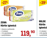 ZEWA Hârtie igienică 3 straturi 16 role