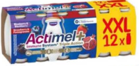 ACTIMEL Iaurt căpșuni/rodie 12 x 100 g
