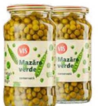 VIS Mazăre verde 540g