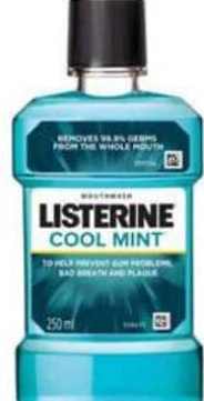 LISTERINE Ополаскиватель для полости рта 250 мл
