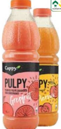 Cappy Pulpy Сокосодержащий напиток 1л