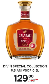 Дивин Călărași Special Collection 5,5 лет VSOP 0,5л
