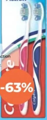 COLGATE Зубная щетка Triple Action 2шт.