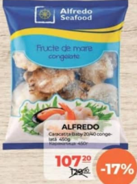 ALFREDO Caracatita Baby 20/40 congelata 450g