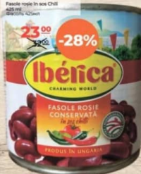 Iberica Фасоль в соусе чили 425мл