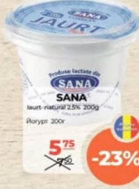 Sana Iaurt 2.5% 200g