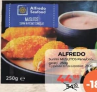 ALFREDO Surimi MUSLITOS Panelcongelati 250g