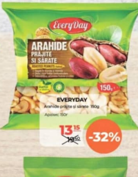 EveryDay Арахис жареный и соленый 150г