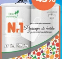 NR1 Prosoape de hârtie 2 role 2 straturi