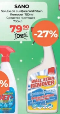 Sano Soluție de curățare Wall Stain Remover 750ml