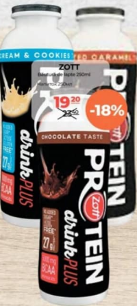 Zott Bautură de lapte Drink Plus Chocolate 250ml