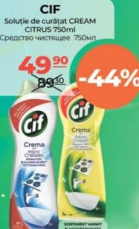 Cif Soluție de curățat CREAM CITRUS 750ml