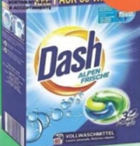 DASH Capsule pentru spălat Alpen Frische 60 buc.