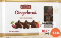 Lambertz Пряники имбирные Stars 800г