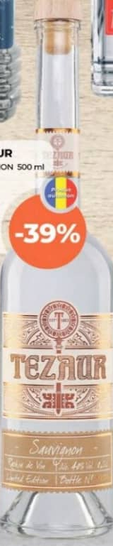 TEZAUR Граппа SAUVIGNON 500 мл