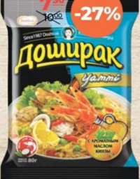 Доширак Лапша 80г