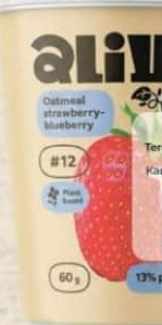 Alive Каша овсяная клубника-черника 60г