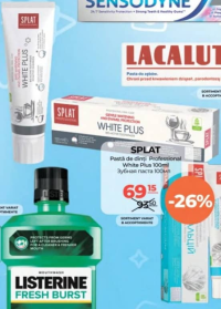 SPLAT Pastă de dinți Professional White Plus 100ml
