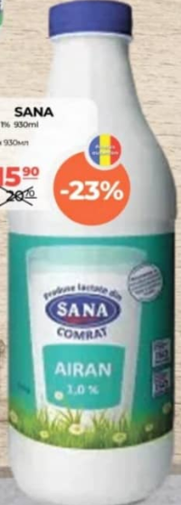 Sana Ayran 1% 930ml